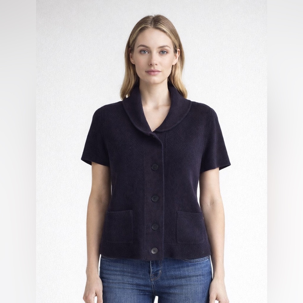 Lauren Ralph Lauren Button Front Cotton XS
